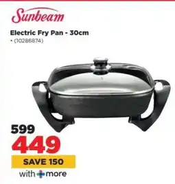 HiFi Corp Sunbeam Electric Fry Pan - 30cm offer