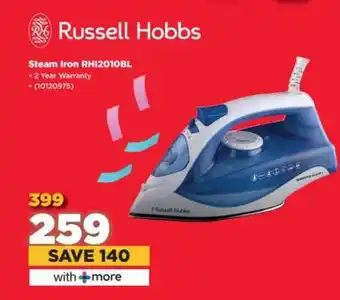 HiFi Corp Russell Hobbs Steam Iron RHI2010BL offer
