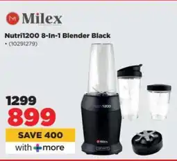 HiFi Corp Nutri1200 8-In-1 Blender Black offer