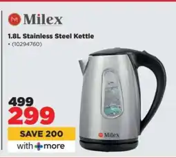 HiFi Corp Milex 1.8L Stainless Steel Kettle offer