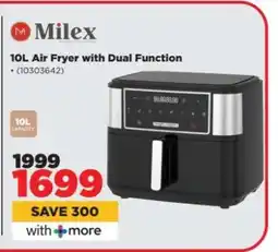 HiFi Corp Milex 10L Air Fryer with Dual Function offer