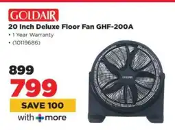 HiFi Corp Goldair 20 Inch Deluxe Floor Fan GHF-200A offer