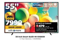 HiFi Corp 55-Inch Smart QLED 4K-55Q60D offer
