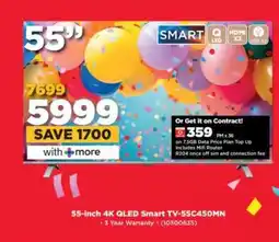 HiFi Corp 55-inch 4K QLED Smart TV-55C450MN offer