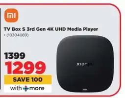 HiFi Corp TV Box S 3rd Gen 4K UHD Media Player offer