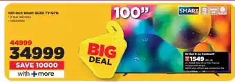 HiFi Corp 100-inch Smart QLED TV-Q7Q offer