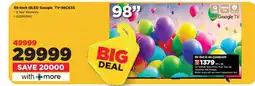 HiFi Corp 98-inch QLED Google TV-98C655 offer
