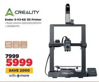 HiFi Corp Ender 3-V3-KE 3D Printer offer