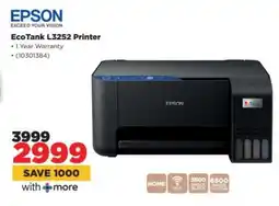 HiFi Corp EcoTank L3252 Printer offer