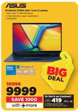HiFi Corp Vivobook X1504 Intel Core 5 Laptop offer