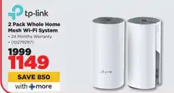 HiFi Corp TP-LINK 2 Pack Whole Home Mesh Wi-Fi System offer