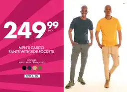 Save Hyper Men's cargo pants with side pockets offer