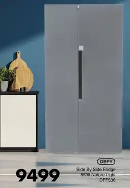 Save Hyper DEFY Side By Side Fridge Nature Light offer