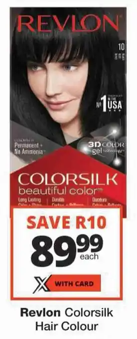 Checkers Revlon Colorsilk Hair Colour offer