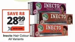 Checkers Inecto Hair Colour All Variants offer