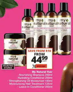 Checkers My Natural Hair Products offer