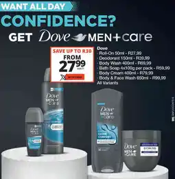 Checkers Dove Selected Products offer