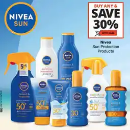 Checkers Nivea Sun Protection Products offer