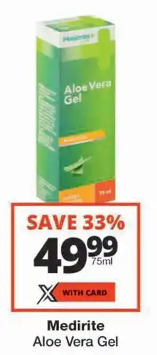Checkers Medirite Aloe Vera Gel offer