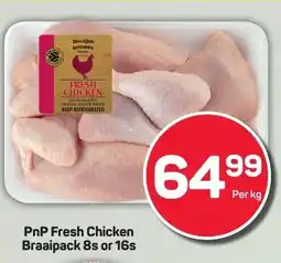 Pick n Pay Hypermarket PnP Fresh Chicken Braaipack offer