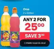 PEP Oros-For Any 2 x 2 x 500ml offer