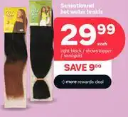 PEP Sensationnel Hot Water Braids-Each offer