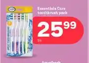 PEP Essentials Care Toothbrush Pack-5's Pack offer