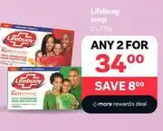 PEP Lifebuoy Soap-For Any 2 x 175g offer