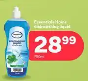 PEP Essentials Home Dishwashing Liquid-750ml offer