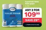 PEP Essentials Home Toilet Paper 2 x 9's Pack-For Any 2 offer