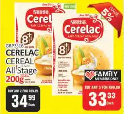KitKat Cash and Carry Nestlé Cerelac Baby Cereal with Milk offer