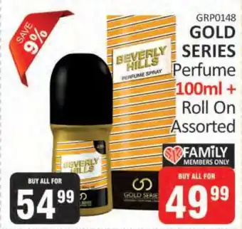 KitKat Cash and Carry GOLD SERIES Perfume 100ml + Roll On Assorted offer
