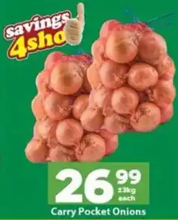 Check Save Carry Pocket Onions offer