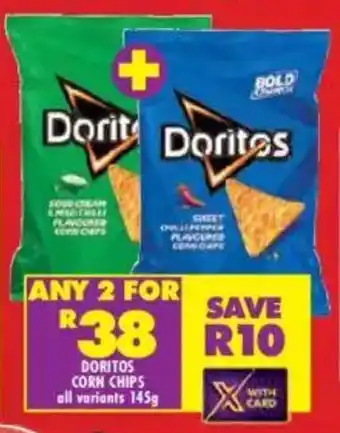 Shoprite Doritos corn chips offer
