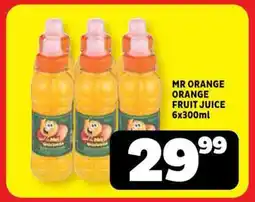Usave Mr orange orange fruit juice offer