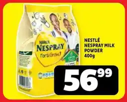 Usave Nestlé nespray milk powder offer
