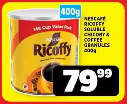 Usave Nescafé ricoffy soluble chicory & coffee granules offer