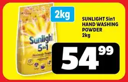 Usave Sunlight 5in1 hand washing powder offer