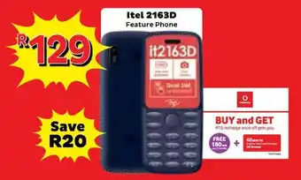 Usave Itel 2163D offer