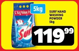 Usave Surf hand washing powder offer