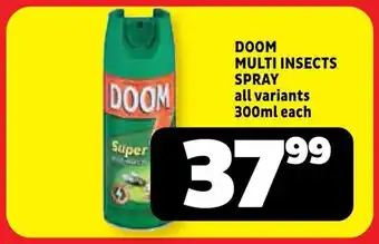 Usave Doom multi insects spray offer