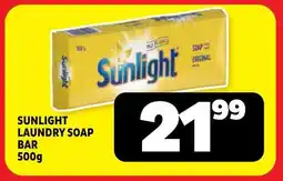Usave Sunlight laundry soap bar offer