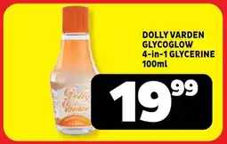 Usave Dolly varden glycoglow 4-in-1 glycerine offer