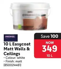 Makro Promac Easycoat Matt Walls & Ceilings offer