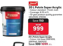 Makro Plascon Polvin Super Acrylic offer