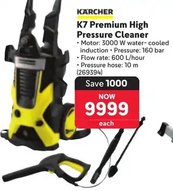 Makro KARCHER K7 Premium High Pressure Cleaner offer