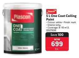 Makro Plascon One Coat Ceiling Paint offer