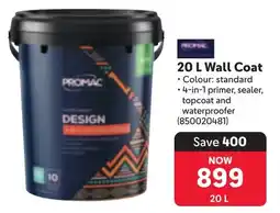 Makro PROMAC Wall Coat offer