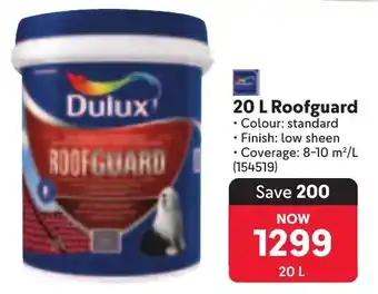 Makro Dulux Roofguard offer