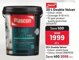 Makro Plascon Double Velvet offer